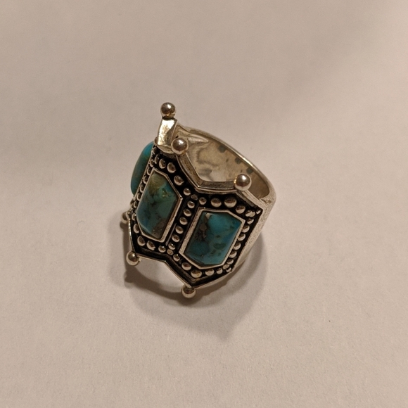 925 Turquoise Ring - Picture 2 of 5